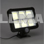 Ліхтар вуличний BK-128-6 COB Solar light підвісний з датчиком руху